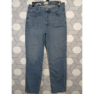 Universal Thread Mid Rise Slim Jeans 80's Style Clean Girl Preppy Denim